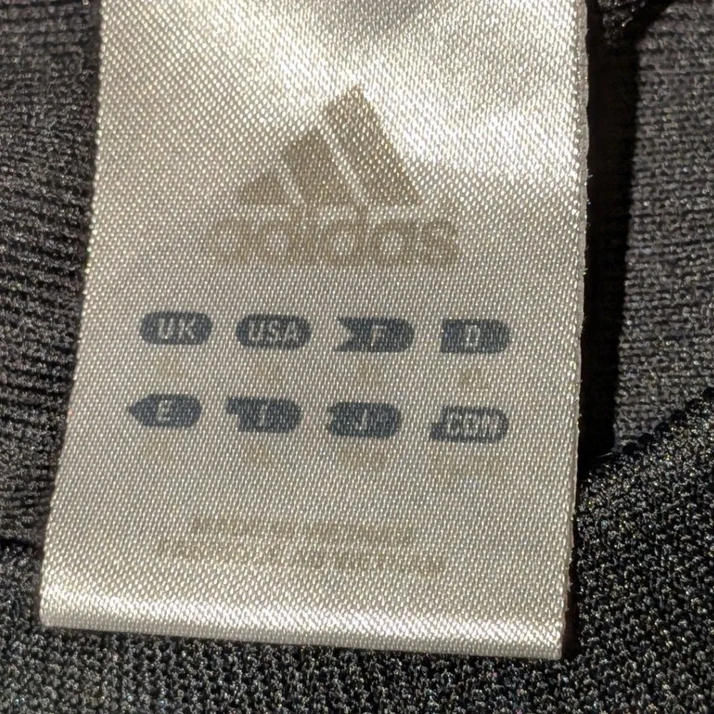Adidas Mens Black Performance Long Sleeve Training Shirt Logo Crew Neck XL